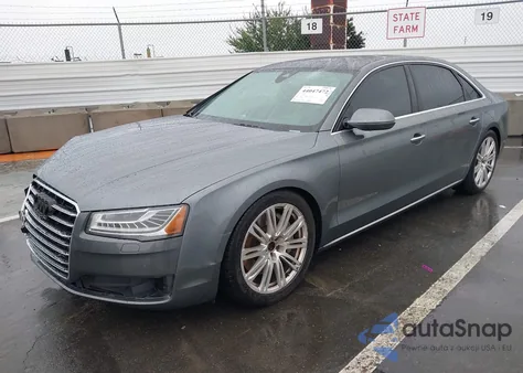 2016 Audi A8 L 3.0T из США, поврежденный, VIN WAU34AFD8GN005409